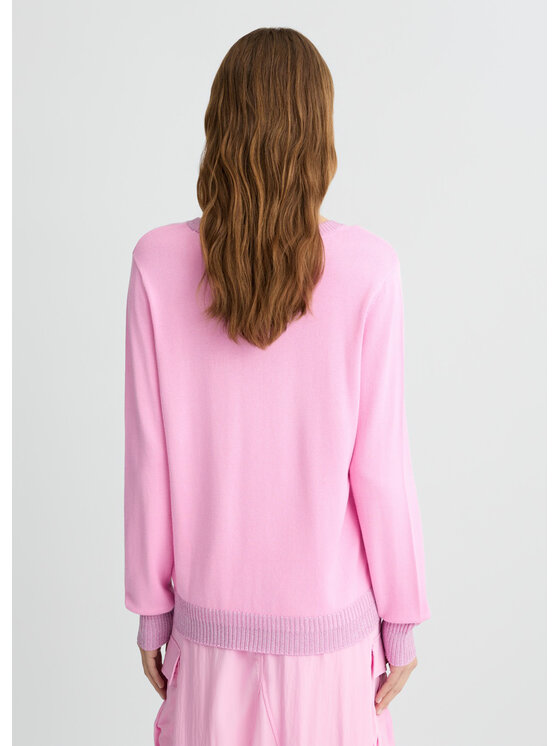 Liu Jo Liu Jo Maglione TA5060MS49IX0671 Rosa Regular Fit