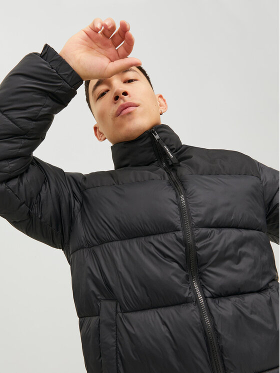 Jack&Jones Jack&Jones Žieminė striukė 12235860 Juoda Regular Fit