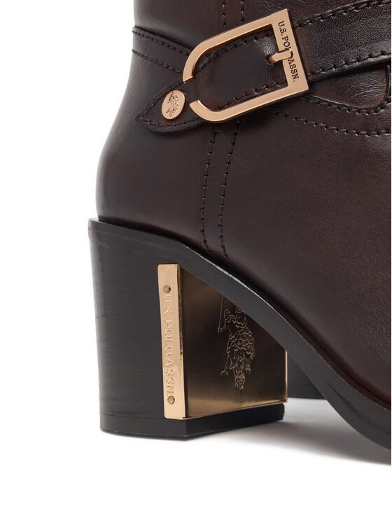 U.S. Polo Assn. U.S. Polo Assn. Stivaletti EO-EMPOR002W/GL1 Marrone scuro