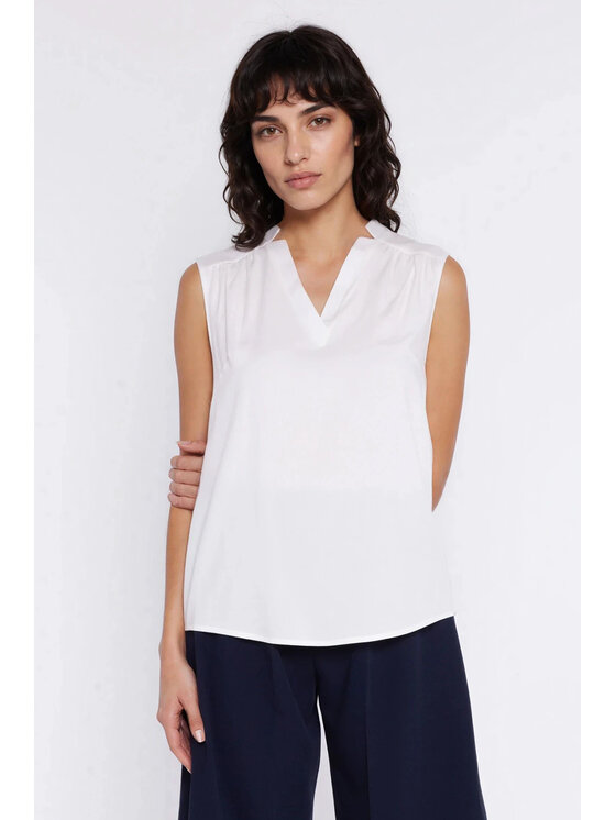 NIFE NIFE Halenka B221 Krémová Regular Fit