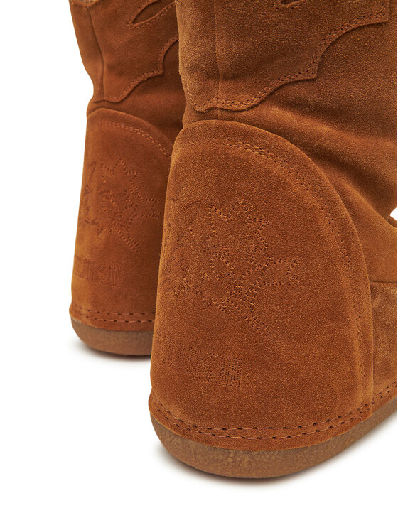 Inuikii Inuikii Čizme Cowboy Emboidery 1002.024.0031 Bež