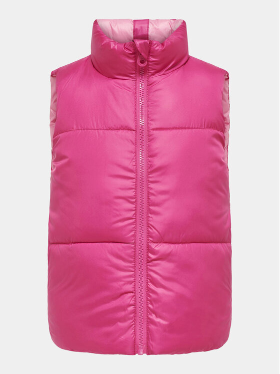 Kids ONLY Kids ONLY Prsluk New Ricky 15306414 Ružičasta Regular Fit