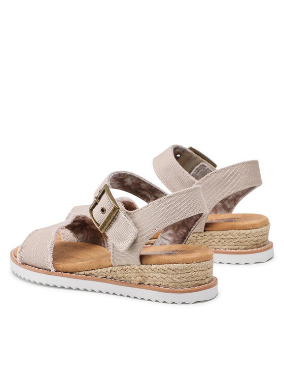 Skechers Skechers Espadryle BOBS Desert Kiss 113541/TPE Beżowy