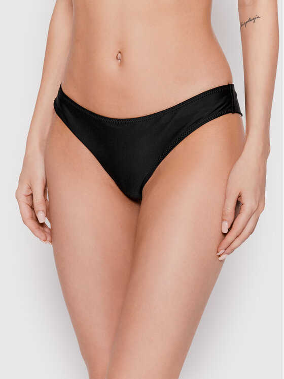 Volcom Volcom Bikinio apačia Simply Solid O2112104 Juoda