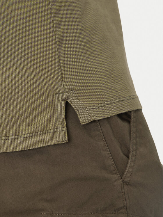 C.P. Company C.P. Company Polo 18CMPL130A006263G Zielony Regular Fit