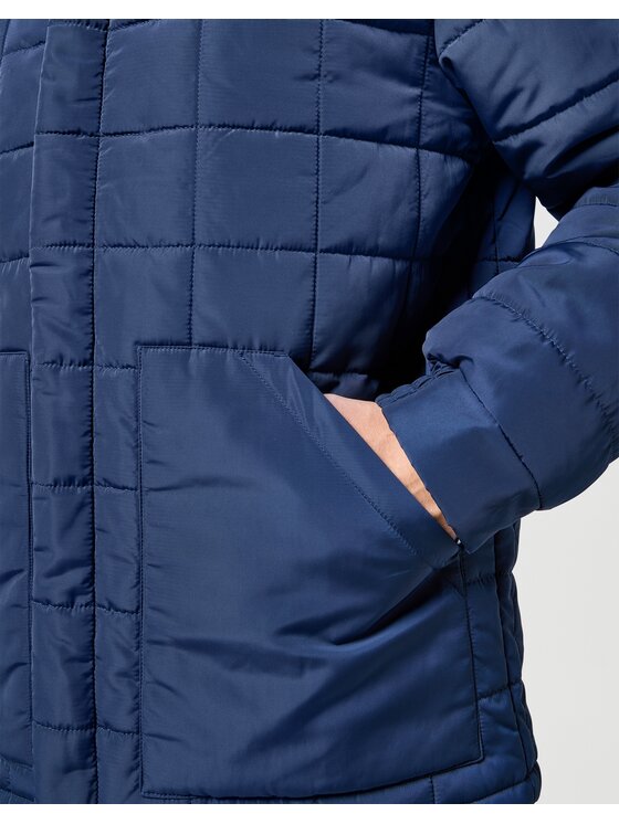 Wrangler Wrangler Kurtka puchowa Wrangler TRANSITIONAL PUFFER Niebieski Regular Fit