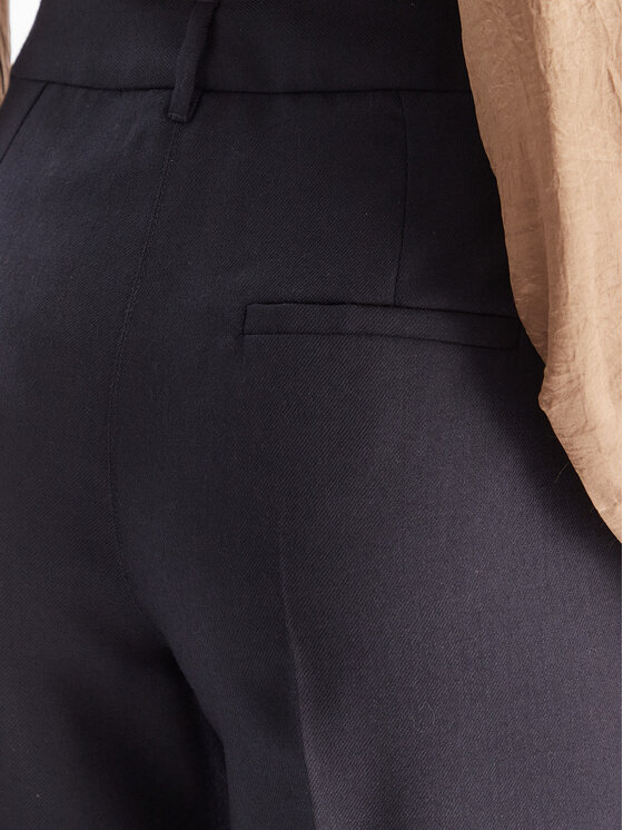 Marella Marella Palazzohose Renoir 2523136082 Dunkelblau Wide Leg