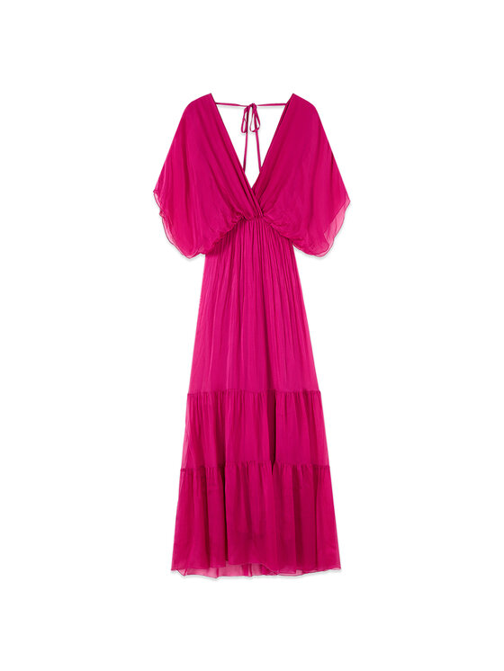 Oltre Oltre Abito da sera 7032J000857N019 Rosa A-Line Fit