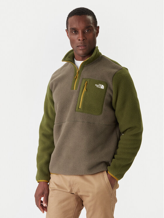The North Face The North Face Flis Yumiori NF0A883S Kaki Regular Fit