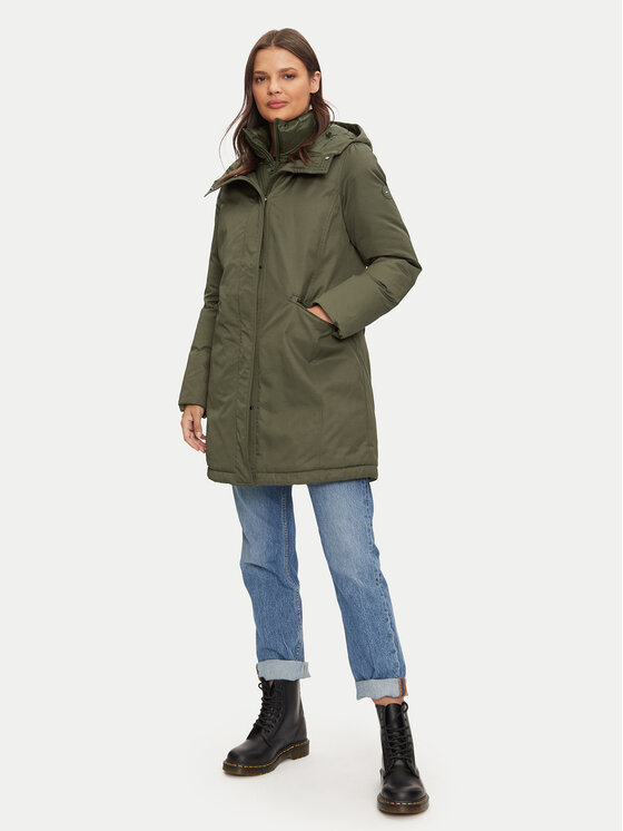 Tommy Hilfiger Tommy Hilfiger Parka WW0WW43121 Khakivärviline Regular Fit