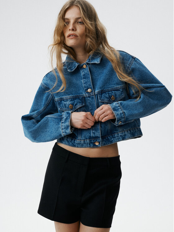 MARI PRETI MARI PRETI Bermuda Vivara Nero Regular Fit