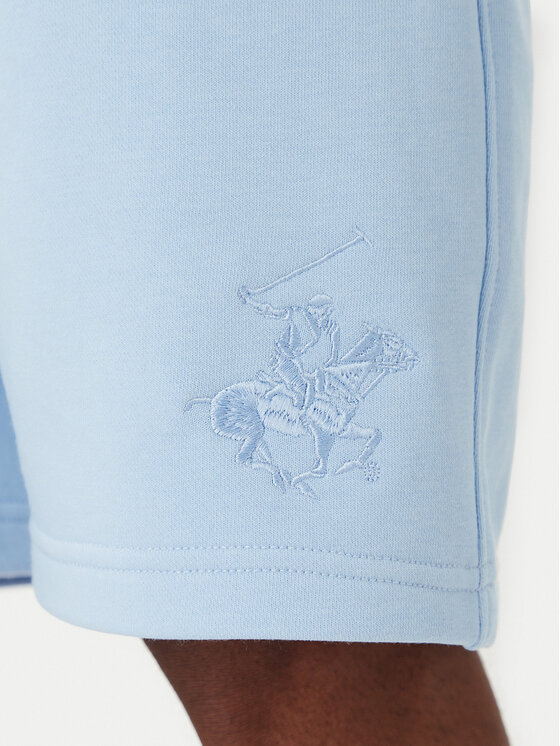 Beverly Hills Polo Club Beverly Hills Polo Club Αθλητικό σορτς M6339B Ανοιχτό μπλε Regular Fit
