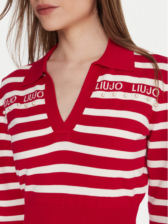 Liu Jo Liu Jo Φόρεμα υφασμάτινο TF5215 MS63L Κόκκινο Regular Fit