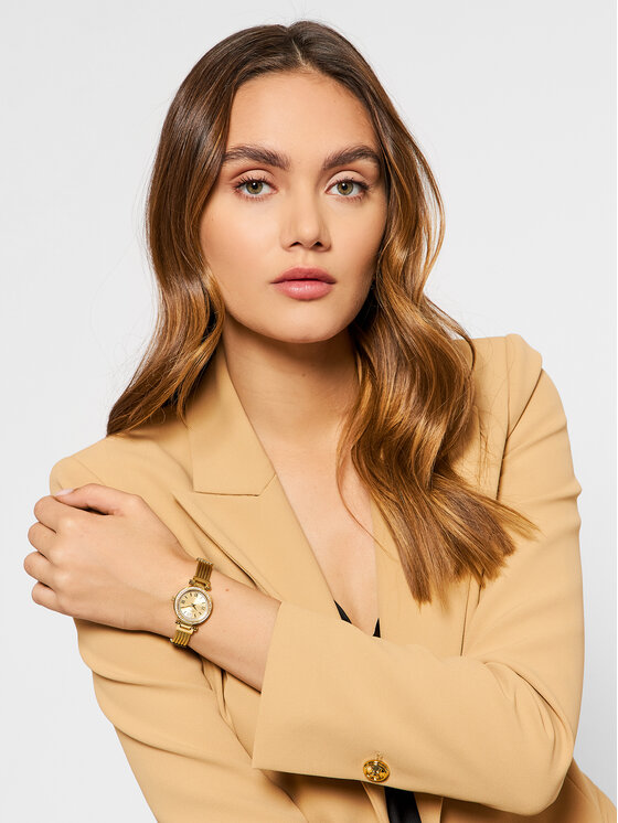 Guess Guess Hodinky Mini Soho W1009L2 Zlatá