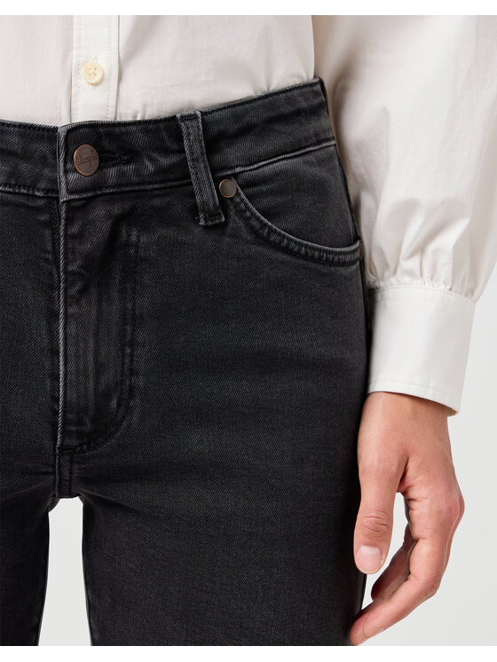 Wrangler Wrangler Jeansy SIENNA 112362640 Czarny Slim Fit