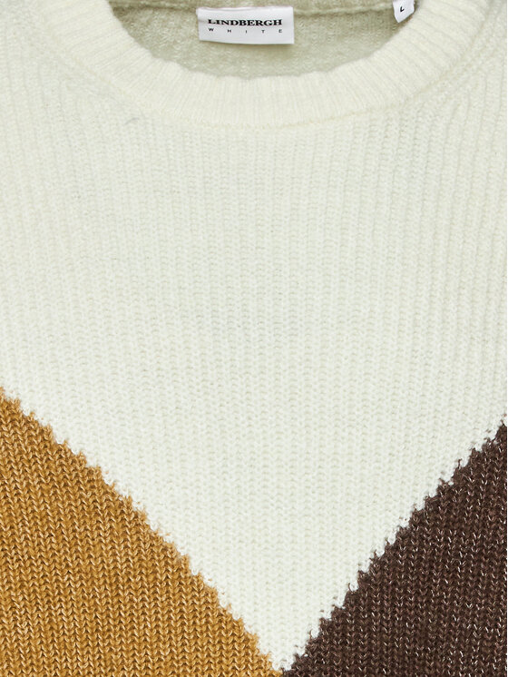 Lindbergh Lindbergh Maglione 30-804059 Marrone Relaxed Fit
