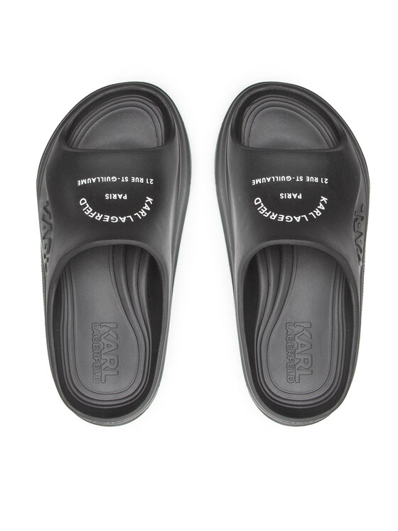 KARL LAGERFELD KARL LAGERFELD Șlapi KL85008 Negru