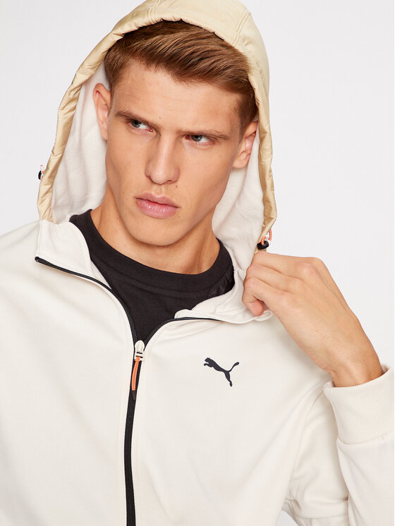 Puma Puma Mikina Open Road 675897 Biela Regular Fit