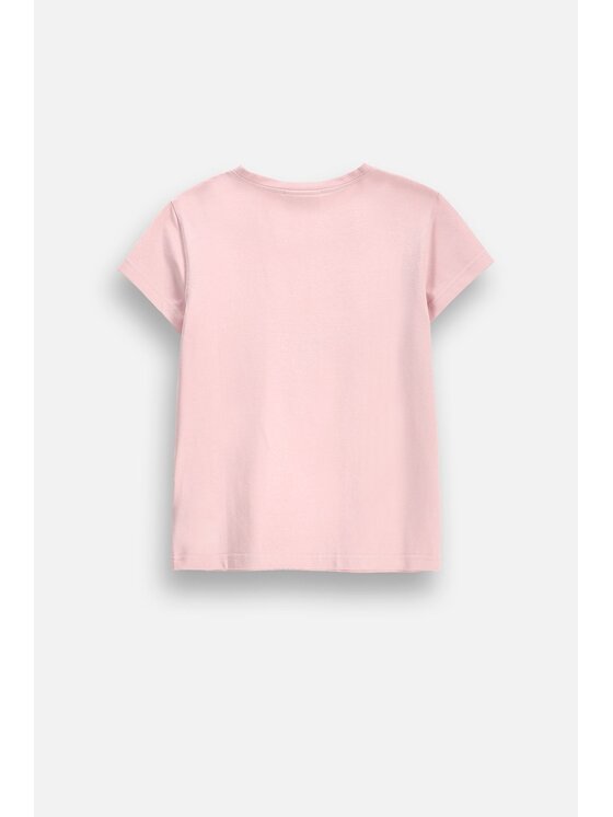 Coccodrillo Coccodrillo T-Shirt ZC6143203FGK-033 Różowy Regular Fit