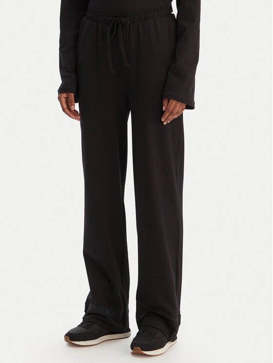 HUGO HUGO Pidžama Logo 50556636 Melns Regular Fit