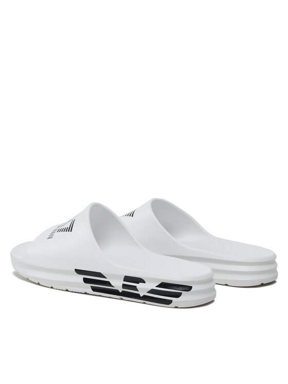 EA7 Emporio Armani EA7 Emporio Armani Șlapi XBP008 Alb