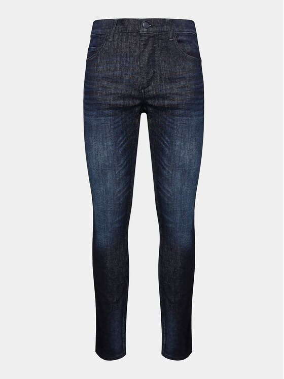 Sisley Džinsi 4Y7V576L9 Tumši zils Skinny Fit