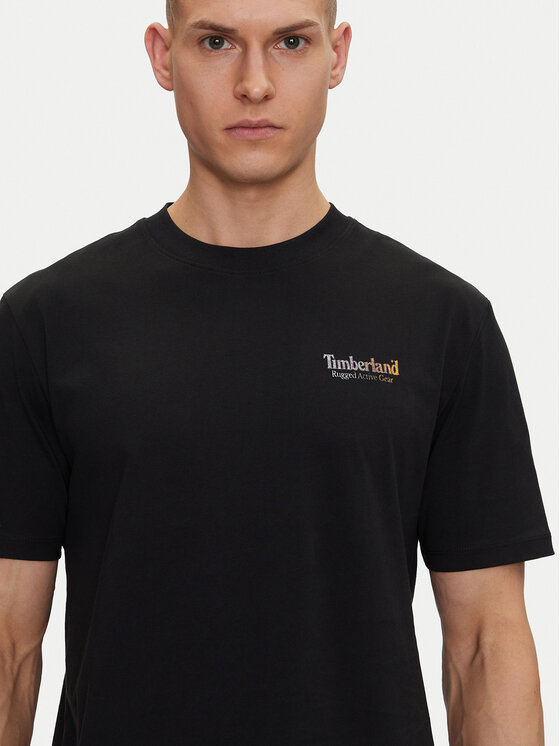 Timberland Timberland T-Shirt TB0A6DMA Czarny Regular Fit