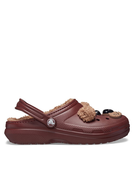 Crocs Natikači Classic Lined Iam Brown Bear Clog K 210399 Rjava