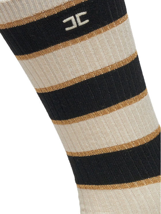 Elisabetta Franchi Elisabetta Franchi Ženske visoke čarape CZ-05Q-46E2 Bež