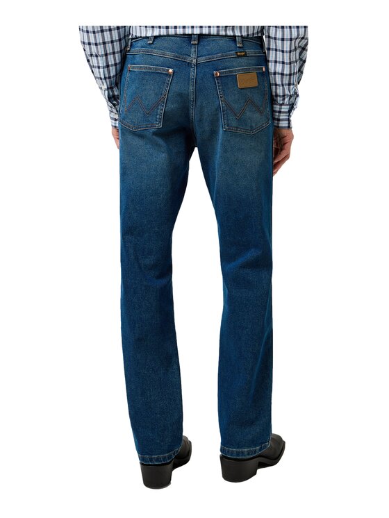 Wrangler Wrangler Jeansy 112373028 Niebieski Bootcut Fit