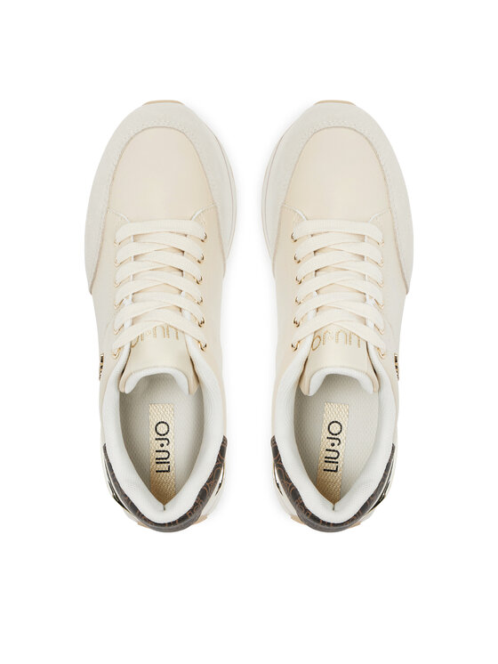 Liu Jo Liu Jo Sneakersy Maxi Wonder 84 BF4095 PX545 Écru
