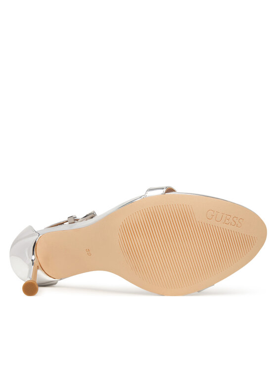 Guess Guess Sandali FLPINS LEL03 Srebrna