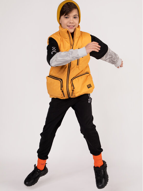 Gilet WC3178103OBK Arancione Regular Fit