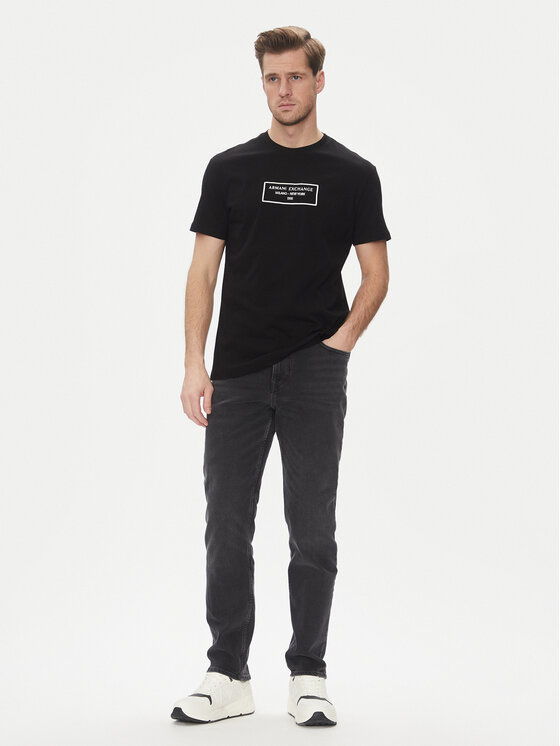 Armani Exchange Armani Exchange T-krekls XM000552 AF10356 UC001 Melns Regular Fit