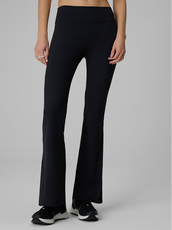 4F 4F Legginsy SPORT OFFICE Czarny Slim Fit