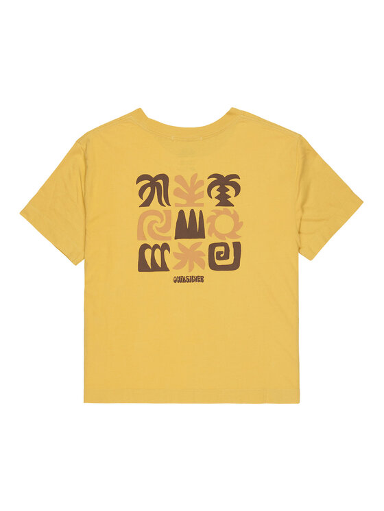 Quiksilver Quiksilver T-Shirt Standard  EQWZT03197 Κίτρινο Regular Fit