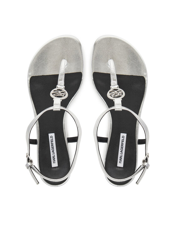KARL LAGERFELD KARL LAGERFELD Sandale KL82515 Srebrna
