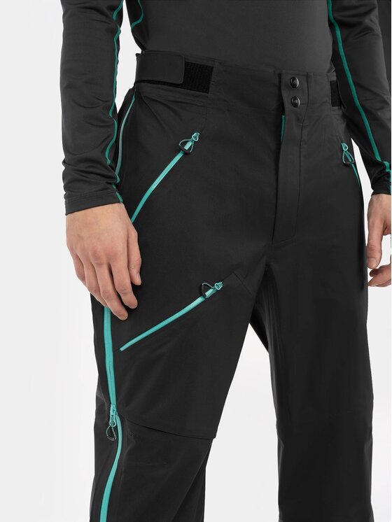 4F 4F Spodnie narciarskie H4Z22SPMN005-22S Czarny Regular Fit