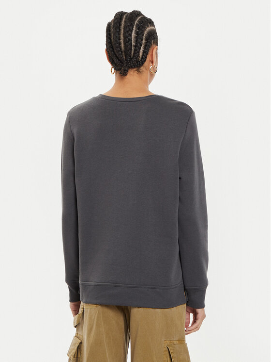 Gap Gap Majica dugih rukava 540907-00 Siva Relaxed Fit