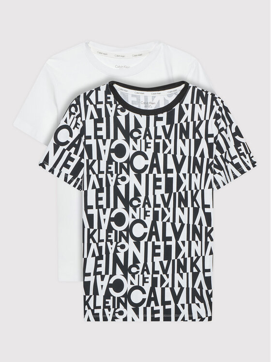 Calvin Klein Underwear 2 marškinėlių komplektas B70B700353 Balta Regular Fit