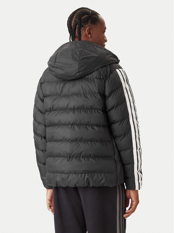 adidas adidas Zimní bunda Essentials Climawarm 3-Stripes JM8355 Černá Regular Fit