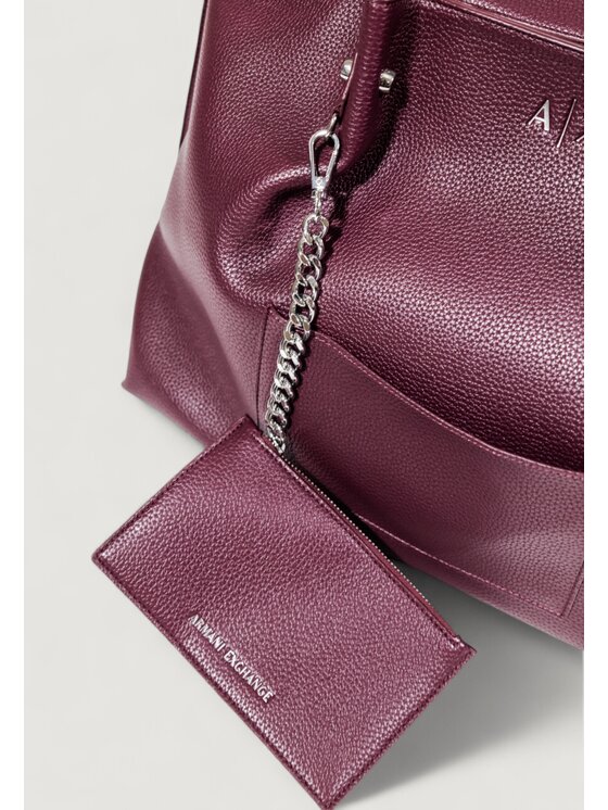Armani Exchange Armani Exchange Borsa SHOPPING BAG Bordeaux