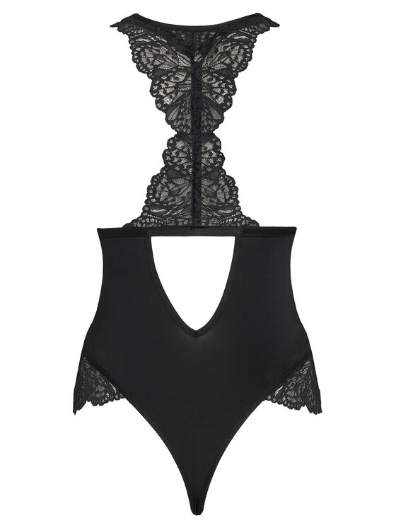 Hunkemöller Hunkemöller Bodi Posie 302452 Crna