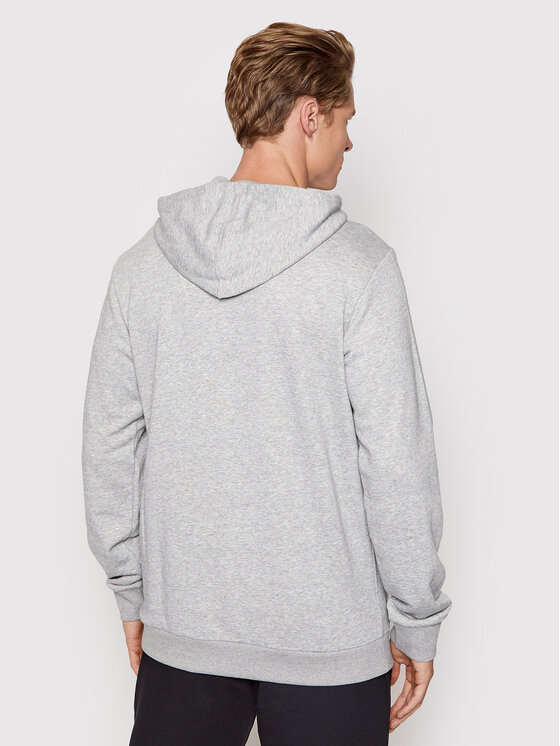 adidas adidas Džemperis ar kapuci Essentials Big Logo GK9541 Pelēks Regular Fit