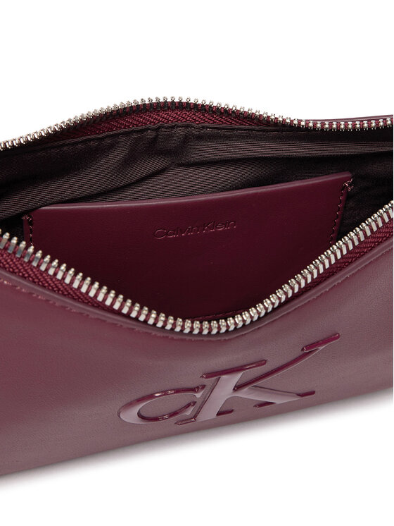 Calvin Klein Calvin Klein Ročna torba Bold Ck Mini Bag LV04F1125G Bordo rdeča