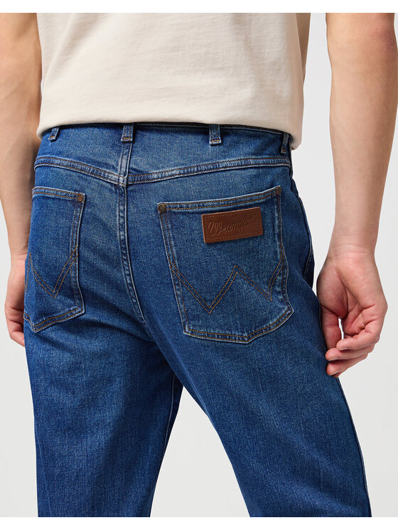 Wrangler Wrangler Jeansy REDDING Niebieski Loose Fit