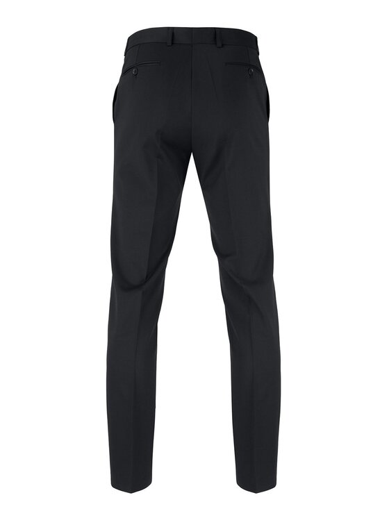 Pako Lorente Pako Lorente Spodnie garniturowe PPLM9-6S-009 Czarny Slim Fit