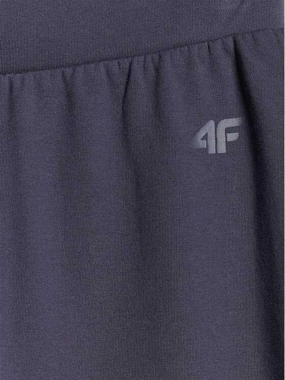 4F 4F Spodnie dresowe 4FJRSS26TTIGF327-31S Granatowy Slim Fit