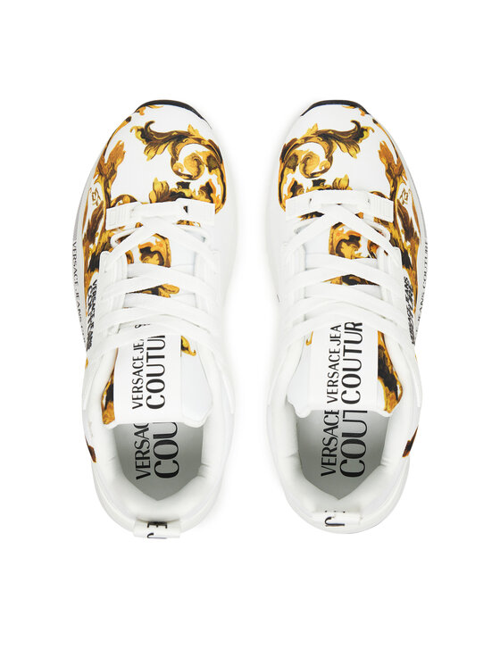 Versace Jeans Couture Versace Jeans Couture Sneakersy Fondo Dynamic 79VA3SAA ZSC97 Biela