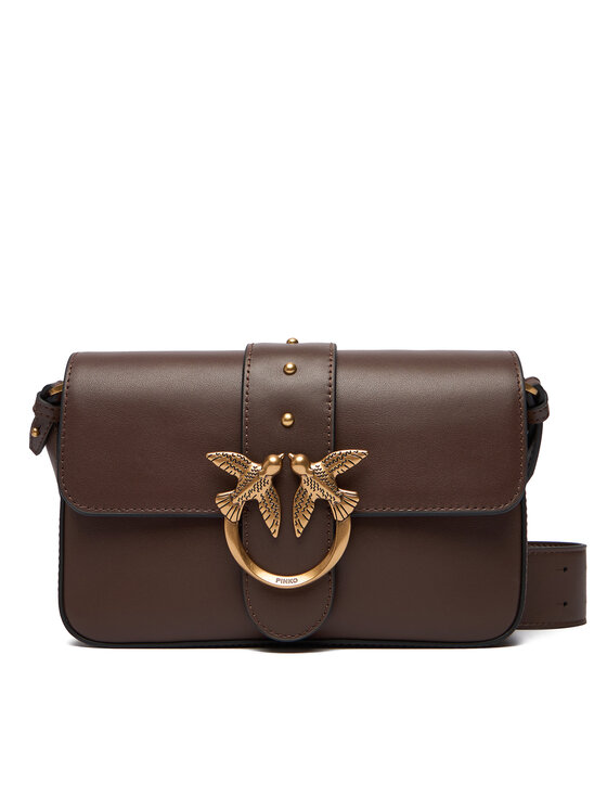 PINKO PINKO Сумка Love One Mini Slouchy Fl Al 25-26 104340 A0QO Коричневий